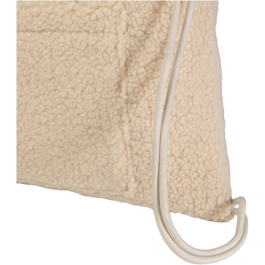 Logotrade promotional giveaways photo of: Bear GRS recycled sherpa drawstring backpack 9L