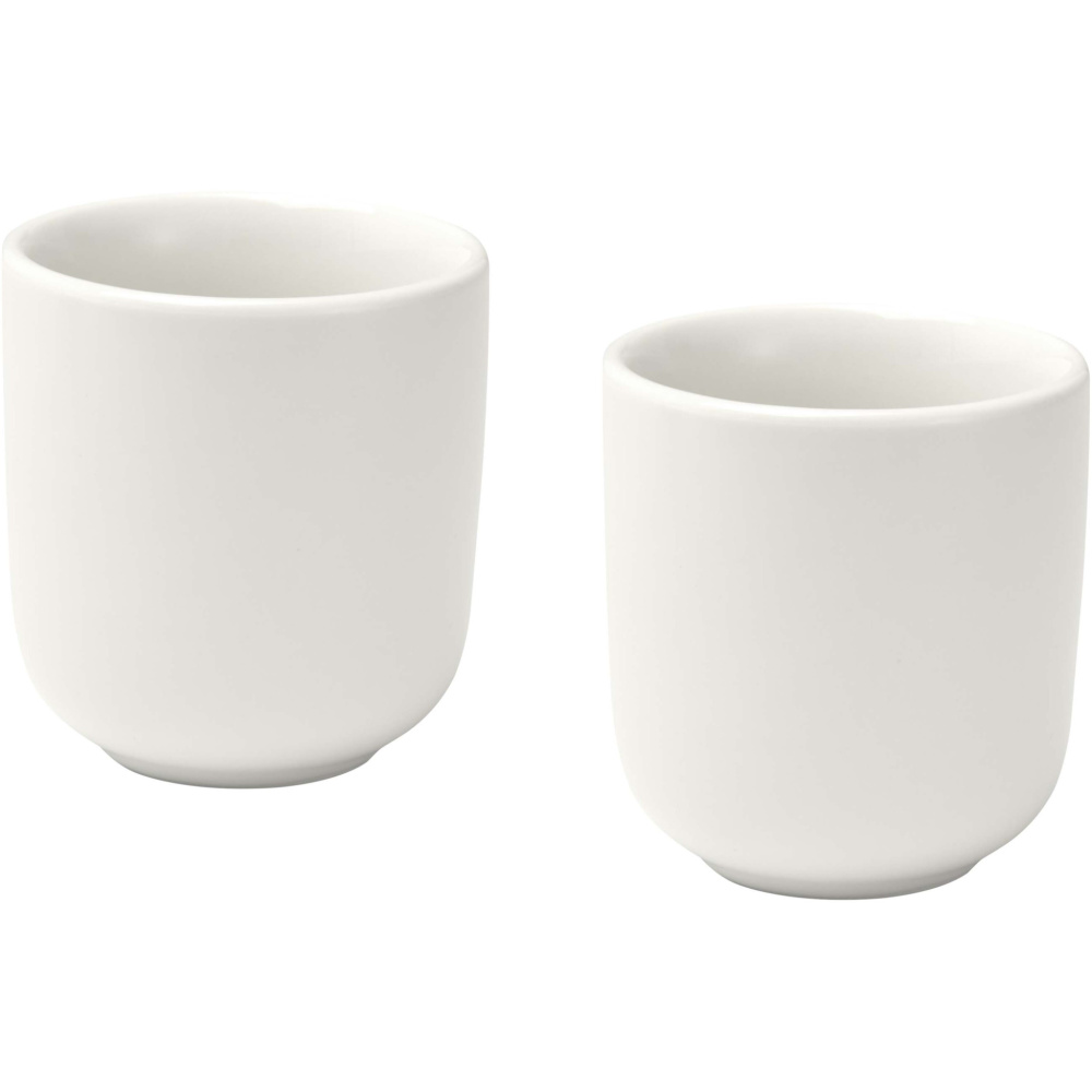 Logotrade promotional merchandise photo of: Male 90 ml ceramic espresso cups - set of 2