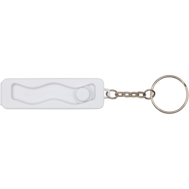 Logo trade promotional merchandise photo of: Aggia recycled plastic phone stand with fidget toy