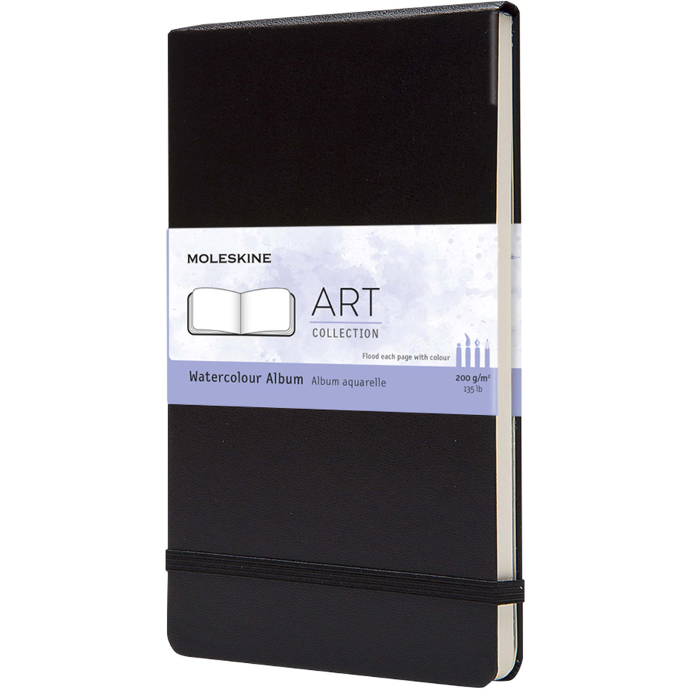 Logo trade advertising products picture of: Moleskine large art water colour album