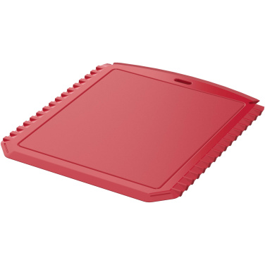 Logotrade promotional product image of: Thrym rectangular recycled plastic ice scraper