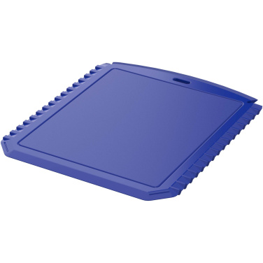 Logo trade corporate gifts picture of: Thrym rectangular recycled plastic ice scraper