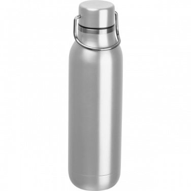 Logo trade promotional giveaways image of: Stainless steel water bottle BORGHOLM