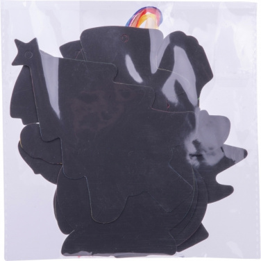 Logo trade promotional giveaway photo of: Scratch-off Christmas ornaments SOUTH POLE