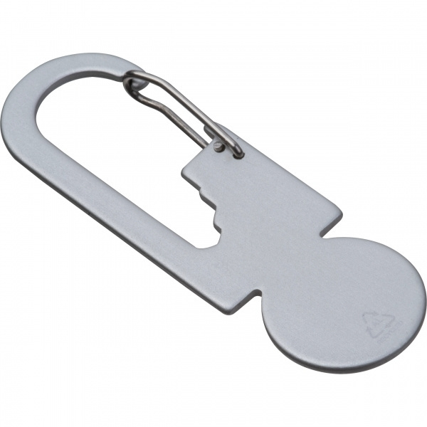 Logo trade promotional giveaways picture of: Multitool with Shopping Cart Token GIBRALTAR