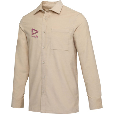 Logo trade promotional items picture of: Alum corduroy unisex shirt