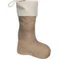 Christmas stocking LUCCA, beige