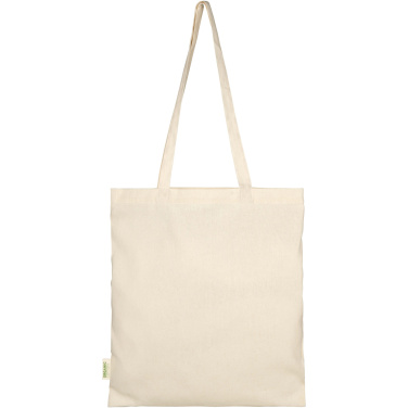 Logo trade promotional gifts image of: Odisha 100 g/m² OCS organic tote bag 7L