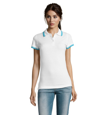 Logotrade promotional giveaways photo of: PASADENA women polo 200g