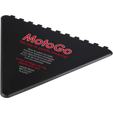 Logotrade promotional merchandise image of: Frosty triangular recycled plastic ice scraper