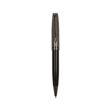 Logo trade promotional merchandise image of: Writing set with ballpoint pen and fountain pen ODETTE Pierre Cardin