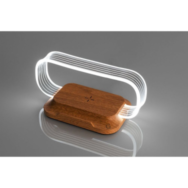 Logotrade promotional giveaway image of: Phone stand with wireless charger JEROME Pierre Cardin