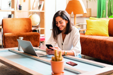 Logotrade promotional merchandise picture of: Wireless charger power bank