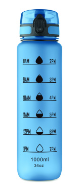 Logotrade promotional merchandise photo of: Sports water bottle RPET 1L