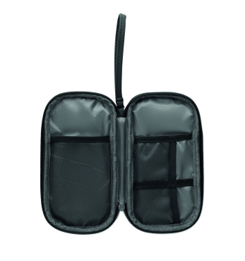 Logo trade advertising product photo of: Tech organiser pouch 600D RPET