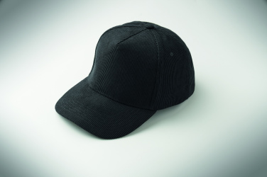 Logo trade advertising products picture of: Corduroy 5 panel baseball cap