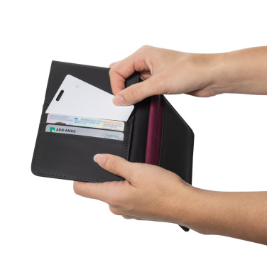 Logo trade corporate gift photo of: Findit Dual RCS rplastic ultra-thin finder card rechargeable