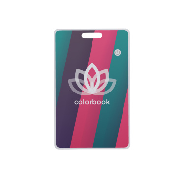 Logo trade corporate gifts image of: Findit Dual RCS rplastic ultra-thin finder card rechargeable