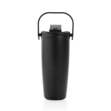 Logo trade business gifts image of: Avira Ayala RCS re-steel duosip lockable crossbody tumbler