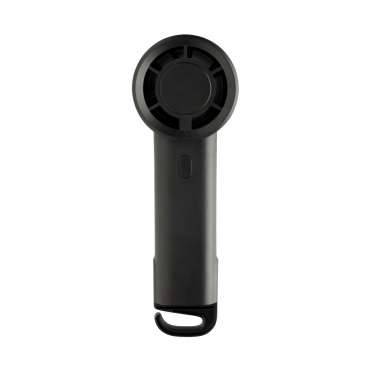 Logo trade promotional product photo of: Twist RCS recycled plastic re-chargeable portable fan