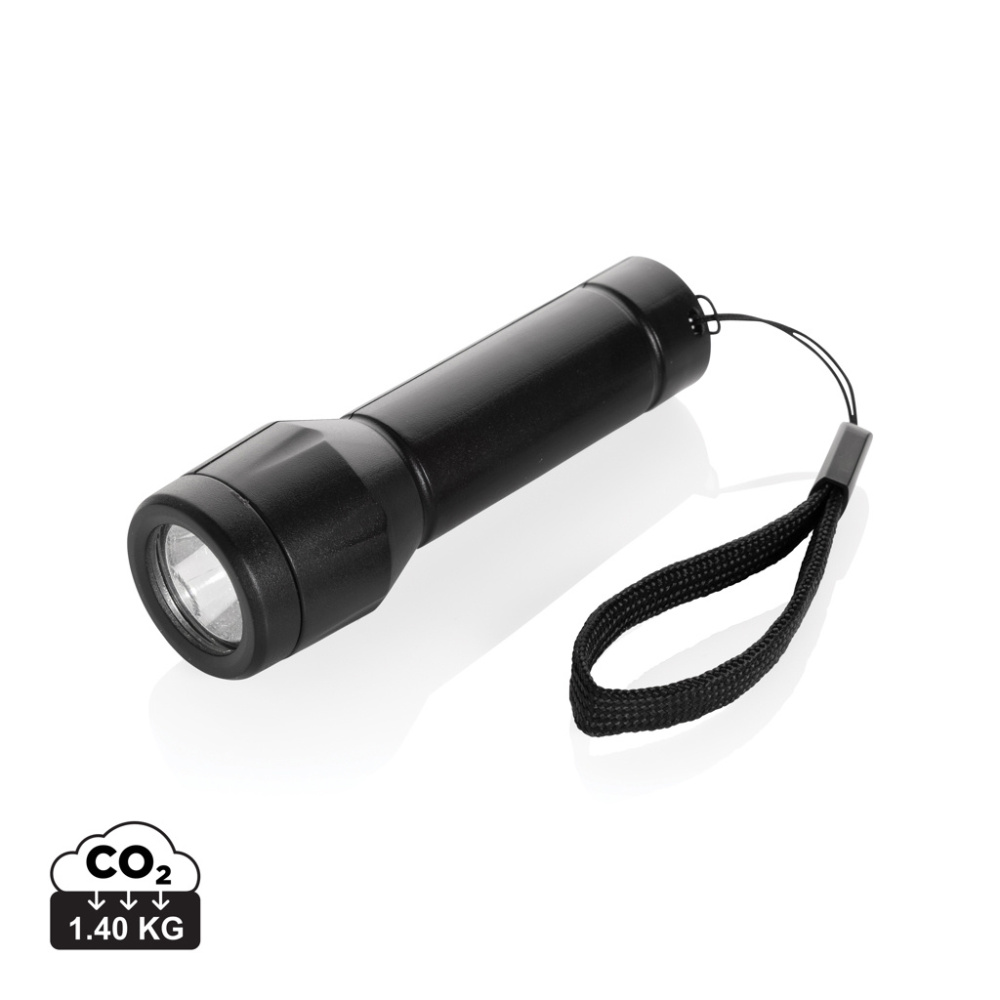 Logotrade promotional merchandise image of: Flara RSC recycled plastic USB-rechargeable torch