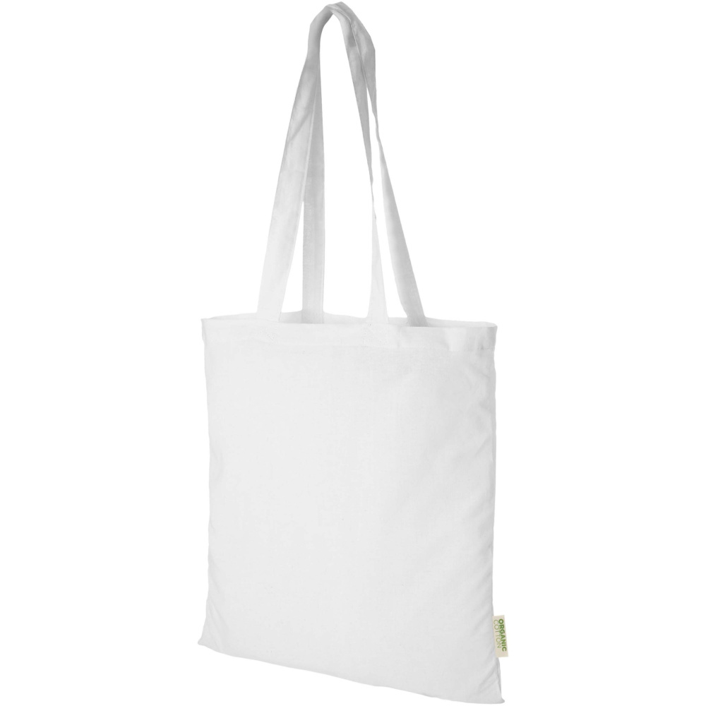 Logo trade promotional product photo of: Odisha 140 g/m² OCS organic tote bag 7L 