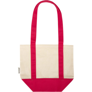 Logo trade advertising products picture of: Sam 320 g/m² GRS recycled mini cotton tote bag
