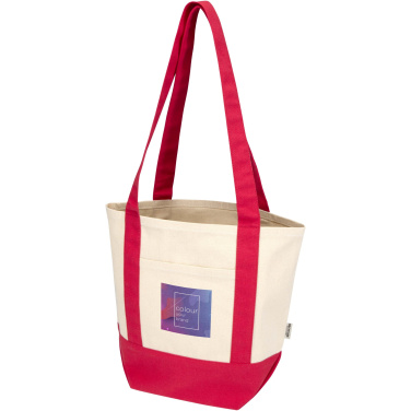 Logotrade advertising products photo of: Sam 320 g/m² GRS recycled mini cotton tote bag