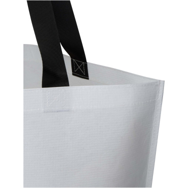 Logo trade corporate gift photo of: Duo GRS recycled double-laminated oversized tote bag 30L