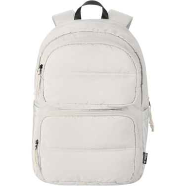 Logo trade promotional items picture of: Puffer 15.6" GRS recycled laptop backpack 18L