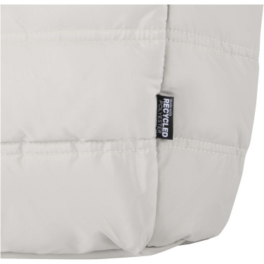 Logo trade promotional items image of: Puffer 15.6" GRS recycled laptop tote bag 18L 