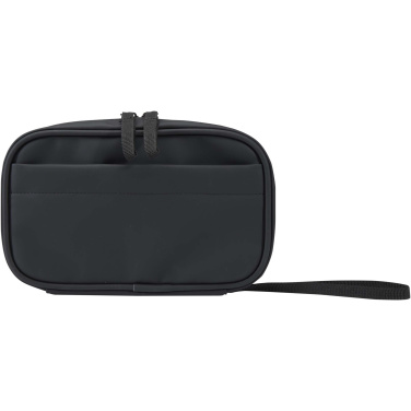 Logo trade business gifts image of: Resi Plus GRS recycled tech pouch 1L