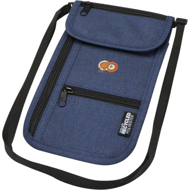 Logo trade promotional item photo of: Ross GRS recycled smart travel pouch