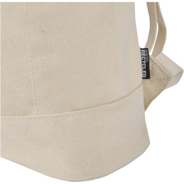 Logo trade promotional product photo of: Recanvas 14” GRS recycled rolltop backpack 16L