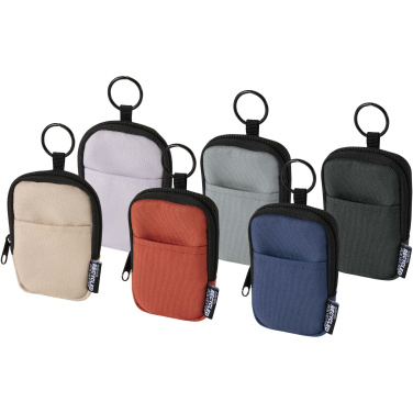 Logo trade promotional products image of: Byron Clip & Go GRS recycled small pouch 0.2L