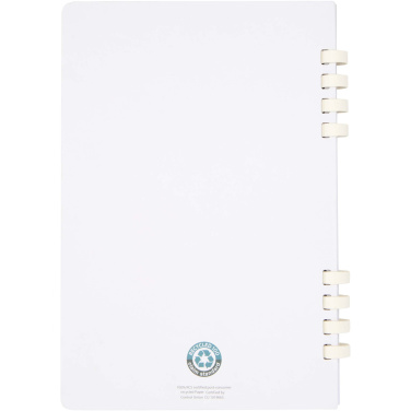 Logotrade corporate gift image of: Fil A5 hard cover RCS recycled spiral notebook