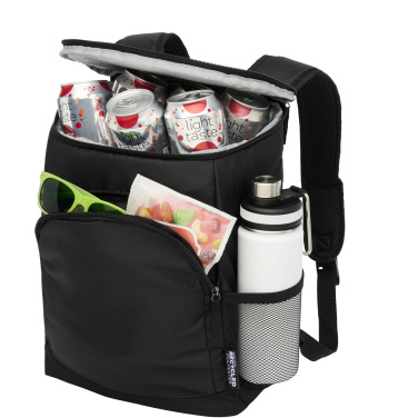 Logotrade advertising products photo of: Chillpack 18-can GRS recycled cooler backpack 16L