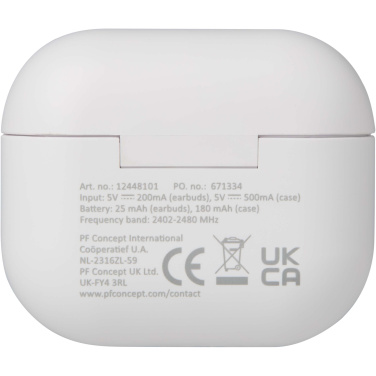 Logotrade promotional item picture of: Altais recycled plastic True Wireless Bluetooth® headset