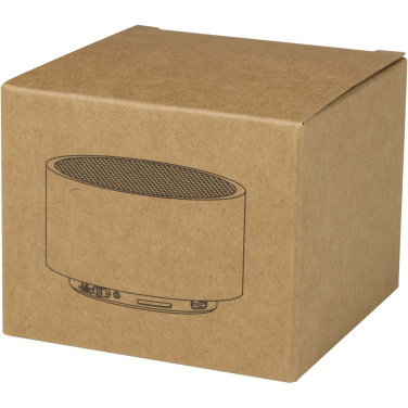Logo trade corporate gifts picture of: Ankaa 3W recycled aluminium wireless Bluetooth® speaker