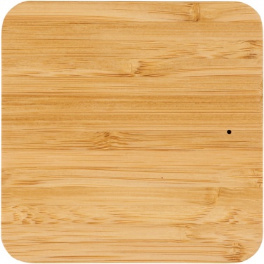 Logotrade meened pilt: Leaf 5W bambusest ja riidest juhtmevaba laadimisalus