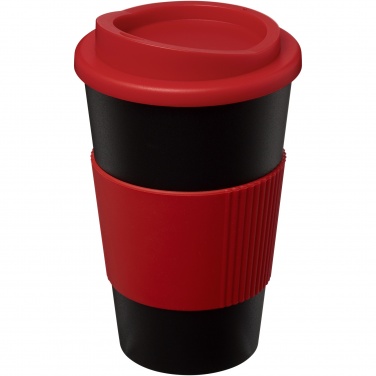 Logotrade reklaamtoote foto: Americano® 350 ml silikoonist võruga kohvitops