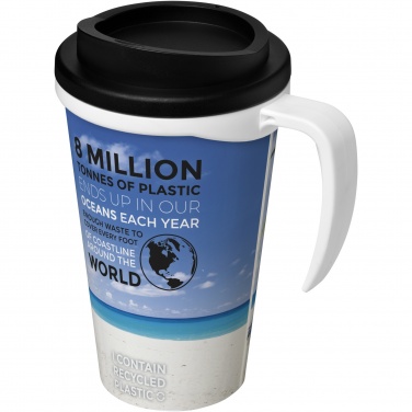 Logo trade reklaamkingitused foto: Brite-Americano® grande 350 ml termoskruus sangaga