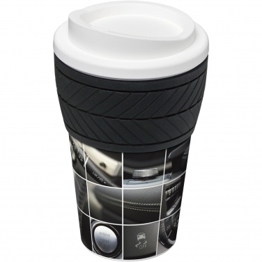 Logo trade ärikingituse pilt: Brite-Americano® 350 ml joogitops rehvi imitatsiooniga