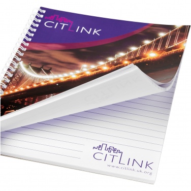 Logo trade reklaamtoote pilt: Desk-Mate® spiraalköites A4 märkmik