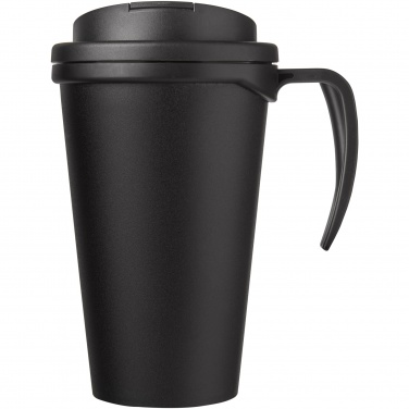 Logo trade ärikingi pilt: Americano® Grande 350 ml kruus lekkekindla kaane ja sangaga