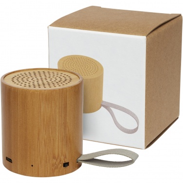 Logo trade meene pilt: Lako bambusest Bluetooth® kõlar 