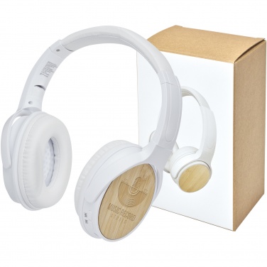 Logotrade ärikingitused pilt: Athose bambusest Bluetooth® kõrvaklapid mikrofoniga