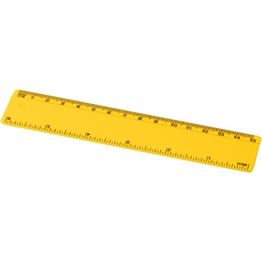 Logotrade reklaamkingi foto: Refari 15 cm taaskasutatud plastikust joonlaud