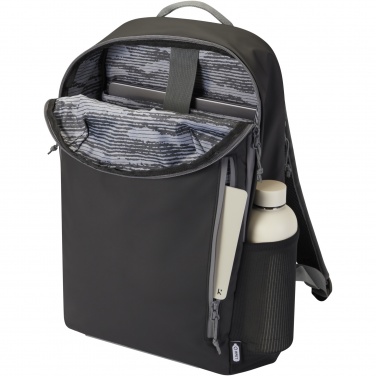Logotrade meene foto: Aqua 15" GRS taaskasutatud veekindel sülearvuti seljakott 21L