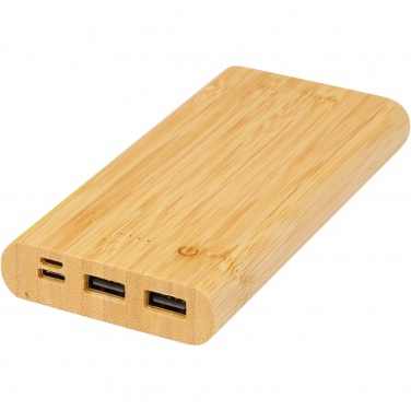 Logo trade reklaamkingi pilt: Tulda 10 000 mAh bambusest akupank